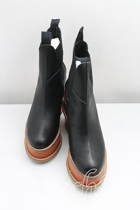 【USED】Vivienne Westwood / サイドゴアブーツ ヴィヴィアンウエストウッド ビビアン38 黒 【中古】 H-24-03-24-066-sh-OD-ZH