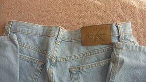 ☆W33【Made in USA　カルバンクライン　ストーンウォッシュ　ジーンズ】Calvin Klein Jeans　アメリカ製　デニム　ウエスト33