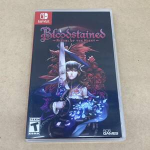 ☆K177 中古品 任天堂 Switch ファイブ・オー・ファイブ・ゲームズ『Bloodstained: Ritual of the Night』（海外版）