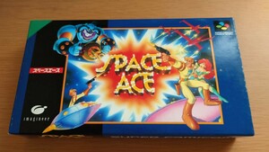 SFC スーパースペースエース SPACE ACE イマジニア Imagineer 説明書付 動作確認済