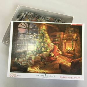 [ 未使用品 ] THOMAS KINKADE Studios サンタのスペシャルデリバリー 600ピース ジグソーパズル アートキャンバス 仕様 BEVERLY パズル