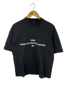 DOUBLE STANDARD CLOTHING◆Tシャツ/-/コットン/BLK