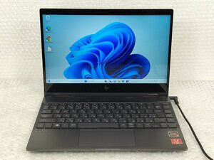 ●●【難あり】HP ENVY x360 Convertible 13-ag0010AU / Ryzen5 2500U / 8GBメモリ / 256GB M.2 / 13.3型 / Windows 11 Home【ITS JAPAN】