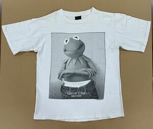 90s Kermit Clein Tシャツ L カーミットクライン MADE IN USA フォトT 写真 vintage ビンテージ カルバンクライン