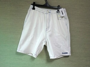 新品　エクストララージ（XLARGE） CONTRAST STITCH EASY SHORT PANTS 　Lサイズ　9,900円税込　