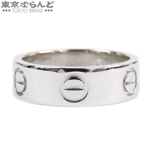 101724797 カルティエ CARTIER LOVE リング ラブリング ホワイトゴールド K18WG 48 リング・指輪 レディース 仕上済