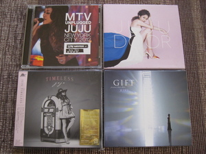 ★JUJU♪TIMELESS＋♪DOOR＋♪MTV UNPLUGGED＋♪GIFT★ソニー★CD/DVD★4枚セット★