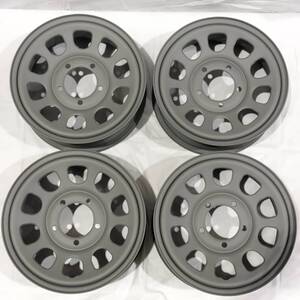 デイトナ G2 マットグレー 16-5.5J 5H139.7 ＋22 ホイール4本セット ジムニー JB64W JB23W アウトレット品 01-2431