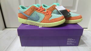 nike sb dunk low pro prm orange and emeraldrise ナイキ ダンク オレンジ 27.5cm エメラルドライズ