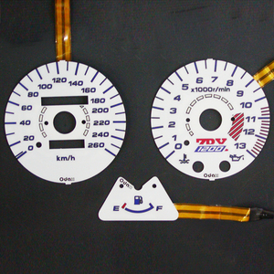 ●カワサキ ZRX1200R 後期＠ 2003～フルスケール用＠ Odax ELメーターパネル【OXP-311033-AC】ZRX！● 