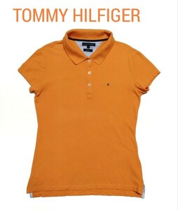 【良品】TOMMY HILFIGER(トミーヒルフィガー)ポロシャツ S