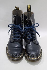 Dr.Martens （Getta Grip） / 8ホールブーツ UK4（約23cm） ネイビー H-24-11-15-069-PU-SH-KB-ZH