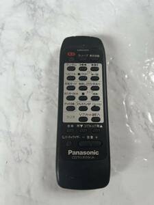 動作確認済み【Panasonic】◆パナソニック◆ CDラジオカセット オーディオリモコン EUR643825