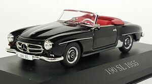 【稀少】Ж イクソ 1/43 メルセデス ベンツ 190SL 1955 ブラック Ж Mercedes Benz 190SL Black Atlas ixo Ж JAGUAR Daimler AMG BMW Audi