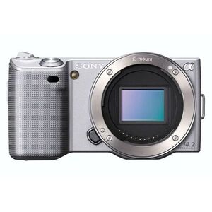 中古 １年保証 美品 SONY NEX-5 ボディ シルバー