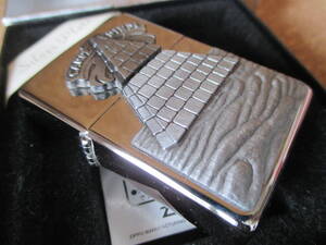 ZIPPO『CARPE DIEM SILVER PLATE 秘密結社 フリーメイソン プロビデンスの目』1996年5月製造 オイルライター ジッポー 廃版激レア 未使用品