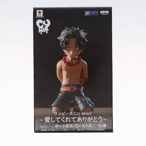 【中古】[FIG] ポートガス・D・エース(大人) ワンピース Cry heart～愛してくれてありがとう～vol.1 ONE PIECE フィギュア プライズ(49618)