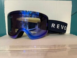 新品未使用 23-24 REVOLT FRAMELESS NAVY / Blue Mirror / Clear PHOF ゴーグル