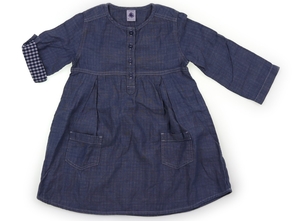 プチバトー PETIT BATEAU ワンピース 100サイズ 女の子 子供服 ベビー服 キッズ