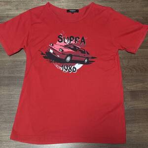 ☆(Doublefocus) トヨタ 70 スープラ 2.0GTツインターボ Ｔシャツ Toyota Supra T-shirt tee