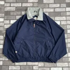 Red kap nylon fleece jacket blue M