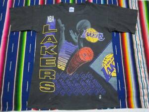 １９９１年製ロサンゼルス レイカース LosAngeles LAKERS バスケットボール チャンピオンNBA VINTAGE OLDSCHOOL BASKETBALL BULLS KNICKS 