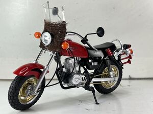 ☆１/１２プラモデル☆HONDAエイプ☆ミニフォア☆ヤンチャ仕様☆塗装済み完成品☆送料無料☆アオシマ☆旧車會☆暴走族☆