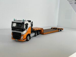 ケンケラフト1/50 VOLVO FH4 6×4トラクタヘッド　+16輪トレーラ内宮運輸カラー