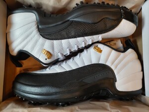 28.5　ナイキ エア ジョーダン 12 ロウ GOLF ゴルフ NIKE JORDAN 12 G LOW TAXI タクシー ゴルフシューズ 