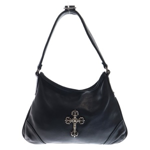 CHROME HEARTS クロムハーツ OOCH BAG FILIGREE CROSS SML レザーハンドバッグ フィリグリークロス ブラック