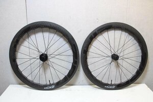 ハイエンド!○ZIPP ジップ 454 NSW DISC Tubeless フックレスリム シマノフリー 11/12s対応 チューブレス カーボンホイールセット 美品