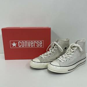 未使用品 converse CONVERSE CHUCK TAYLOR CT70 SUEDE US8 コンバース チャックテイラー スニーカー ハイカット 靴 スウェード 4010389