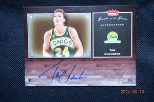 Tom Chambers 2005-06 Fleer Great of the Game Autographs