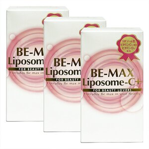 BE MAX ビーマックス リポソーム シープラス （3g×30包）×3個 正規品 Liposome-C+リポソーム型ビタミンCが酵母由来の天然ビタミンDを配合