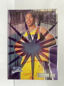 NBAカード　ティロン・ルー　TYRONN LUE FLEER Brilliants ILLUMINATORS FLEER’98-‘99 【14 OF 15 I】【ROOKIE 】