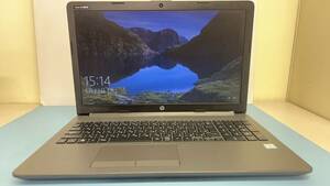 中古ノートパソコン★Windows10★hp Core i5-8265U/@1.80GHz/8GB/SSD 256GB/15インチ以上★