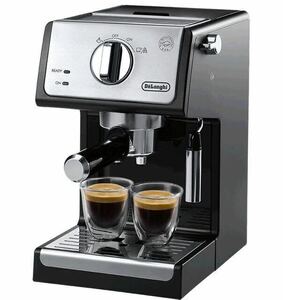 新品 未使用 未開封 デロンギ DeLonghi エスプレッソ カプチーノメーカー ECP3220J-BK ブラック 黒 アクティブ コーヒーメーカー 5年保証