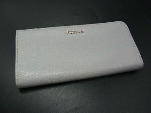 FURLA フルラ レザー L字ファスナー 長財布 ウォレット 小銭入れ 札入れ レディース グレー系 DG7367