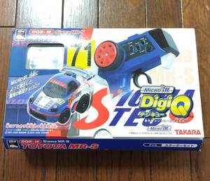 未開封 新品 未使用 TAKARA タカラ DigiQ デジキュー DQS-18 TOYOTA トヨタ Sigma MR-S スターターセット チョロQ 2001 2002