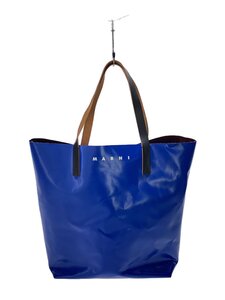 MARNI◆トートバッグ/PVC/BLU/SHMQ0000A3