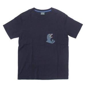 Paul Smith DINO◆ポールスミス/Tシャツ コットン NVY PY-DW-89875