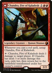 MTG ■赤/英語版■ 《カラデシュの火、チャンドラ/Chandra, Fire of Kaladesh》★FOIL★ From the Vault FTV