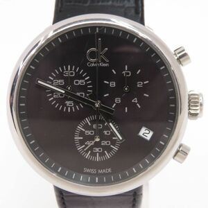 158s Calvin Klein カルバンクライン サブスタンシャル K2N281 クォーツ 腕時計 ※中古