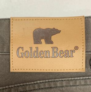Golden Bear メンズ　サイズ 82 Lサイズ相当　アメカジ　古着　 美品　ブラウン　ボトムス　デニムパンツ