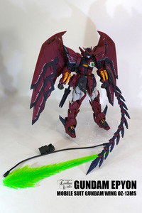 ■全塗装完成品■RG 1/144 ガンダムエピオンOZ-13MS Gundam Epyon 塗装済み完成品 新機動戦記ガンダムW