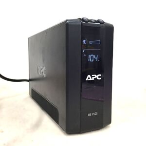 @Y2602 ☆訳あり品 通電ok 充電不可 ☆ APC 正弦波出力 無停電電源装置 UPS RS 550S BR550S-JP 通電確認のみ