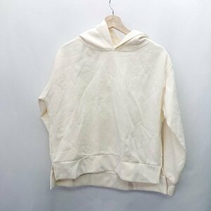 ◇ Ambre Neige アンブルネージュ 長袖 パーカー サイズM アイボリー レディース E