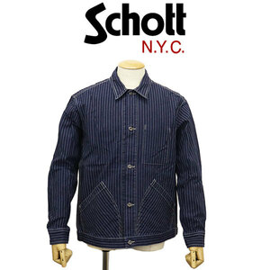 Schott (ショット) 3952009 OLD HICKORY DENIM JACKET オールドヒッコリー デニムジャケット 367INDIGO XL