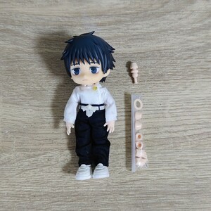 ねんどろいど 乙骨憂太 頭部パーツ オビツ11ボディ オビツ11用アウトフィット セット ハンドメイド