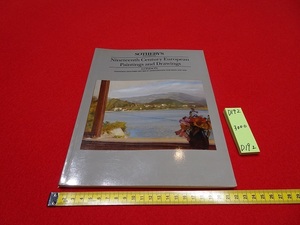 rarebookkyoto D192 Sotheby’ｓNineteenth Century European Paintings and Drawings LONDON 1988